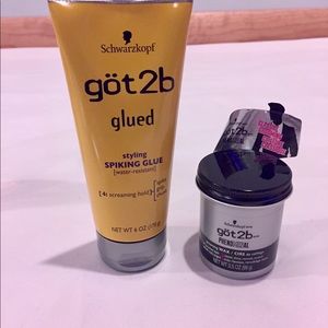 Got2b Accessories - Got2B Hair Spiking Wax Gel Bundle Got2b Accessories - Got2B Hair Spiking Wax Gel Bundle